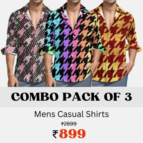 Triad Threads Casual Shirts for Men