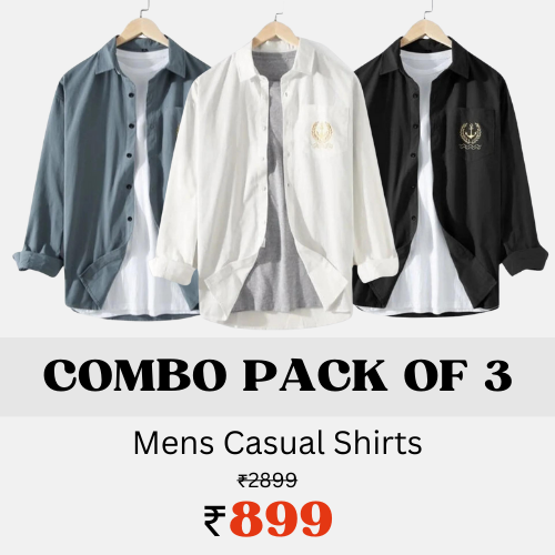 Triumphant Trios Casual Shirts for Men