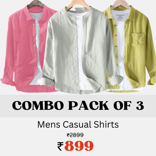 Triad of Tones Casual Shirts for Men